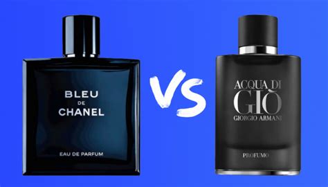 bleu de chanel parfum vs acqua di gio profumo|Bleu de Chanel Parfum vs. Acqua di Gio Profumo.